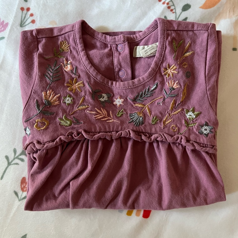 Peek Floral tunic dress